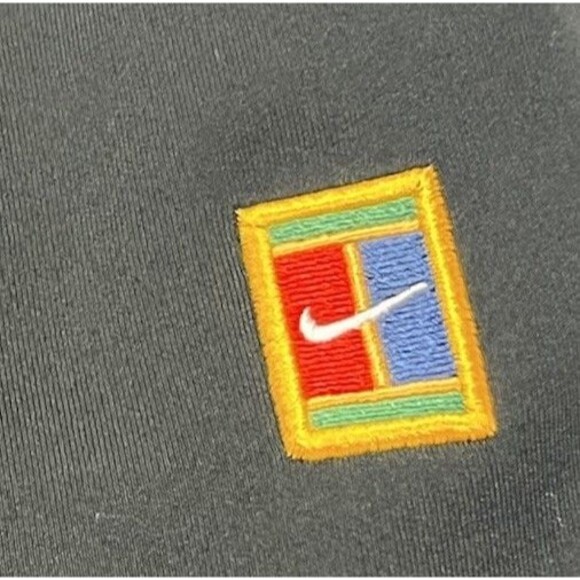 Nike Court Dri-Fit Knit Tennis Pants Sports Outdoors Black Women’s Size Medium - Picture 9 of 16